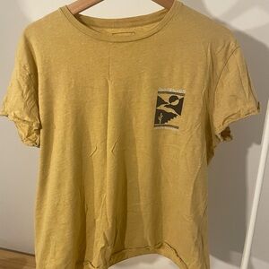 Quiksilver Yellow Graphic T-Shirt